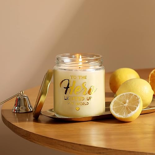 Miniatura 4 de Velas perfumadas de 13 onzas para papá de hijashijos, regalos del día del padre, cumpleaños de papá, regalos relajantesgeniales, velas de soja de