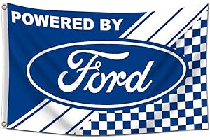 Ford Racing Flag Banner - 3x5 FT