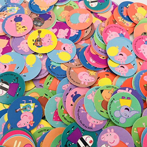 250-teiliges Konfetti * Peppa Pig * als Deko für Kindergeburtstag und Mottoparty | Wutz Tischdeko