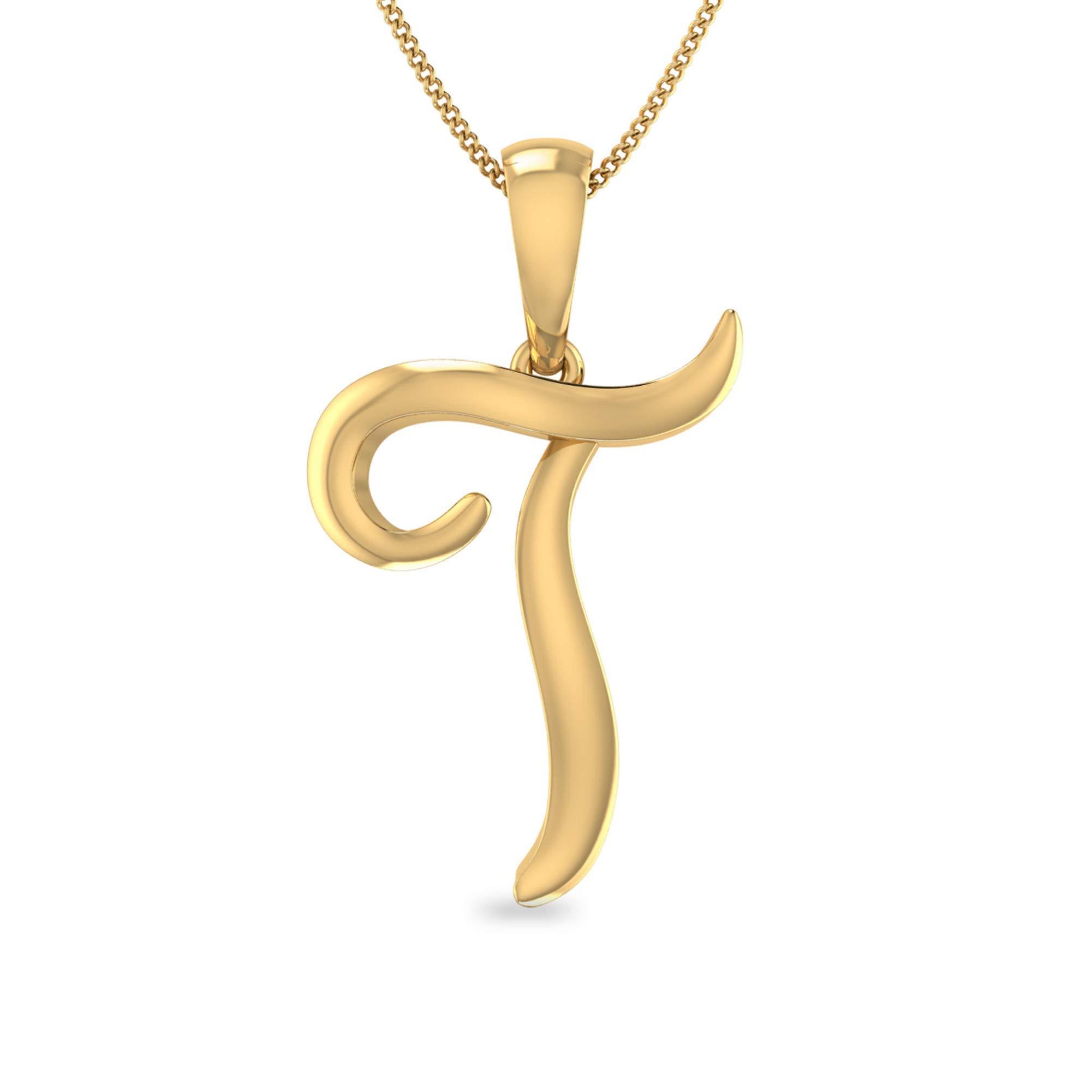 Yellow Gold Pendant for Women-image-40
