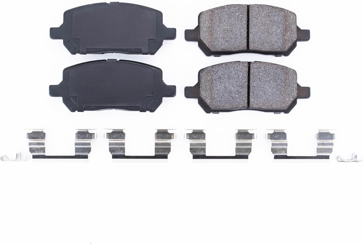 PowerStop Front Brake Pads For Chevrolet Cobalt 2005-10 |Pontiac G5 2007-10 |Pursuit 2005-06 |Saturn Ion 2003-07 - Z17 Ceramic Brake Pads With Installation Hardware, 17-956