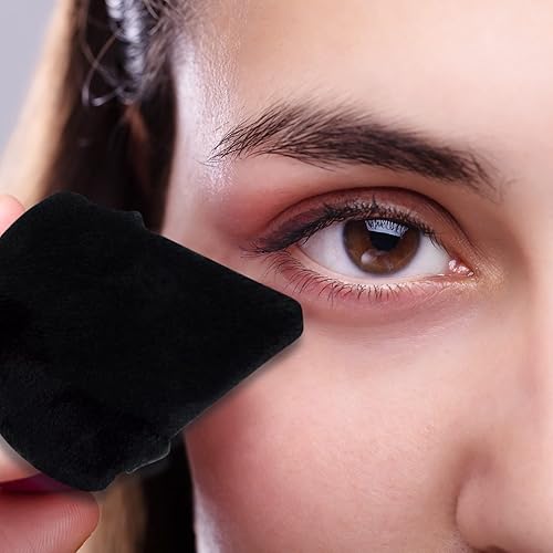 Miniatura 2 de Powder Puffs Daubigny 6 piezas de soplo de polvo facial suave triangular para polvo suelto, polvo mineral, polvo corporal, terciopelo, base