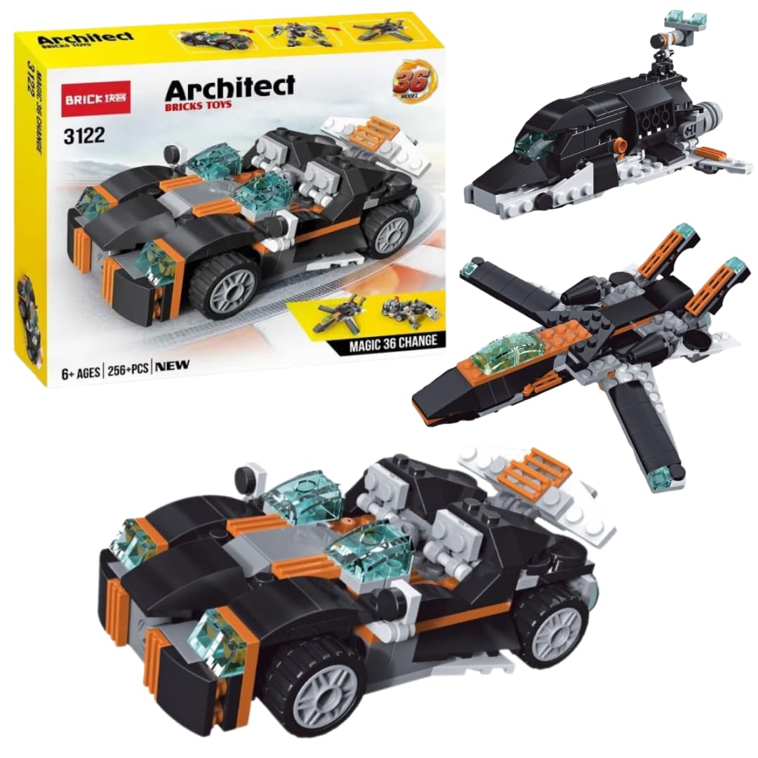 Kawaii Kart | Architect Brick Toys Shadow Racer Magic 36 in 1 Building Blocks Set 256+ Pieces | Vehicles, Animals and Robots Educational Construction Learning Brick STEM DIY Toy for Kids & Adults (B0DHCTKB7X) Amazon Price History, Amazon Price Tracker