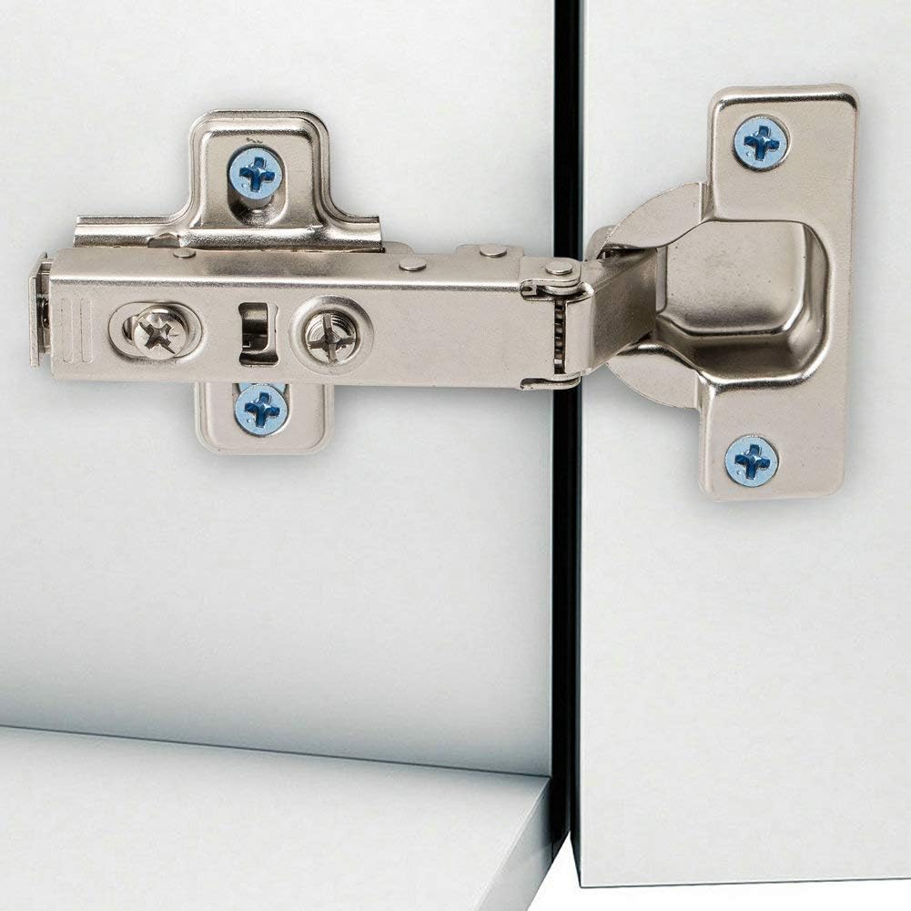 Black Friday - 40% OFF Luokim 40PCS Soft Closing European Concealed Mounting 105 Degree Half Overlay Hinge Mounting Plate Frameless Cabinet Door Review Discount Luokim 40PCS Soft Closing European Concealed Mounting 105 Degree Half Overlay Hinge Mounting Plate Frameless Cabinet Door