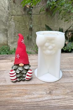 Christmas Dwarf Silicone Candle Mold