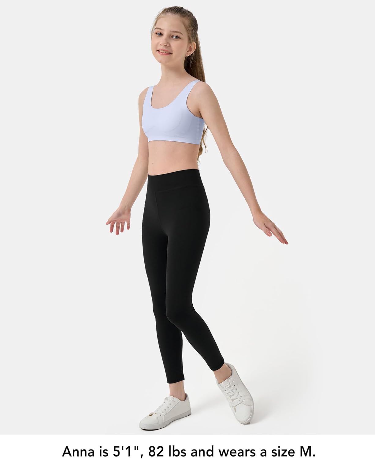 SALIA GIRL Training Bras for Girls 10-16 with Adjustable Straps, Tween Sports Seamless Bras with Removeable Pads - Image 5