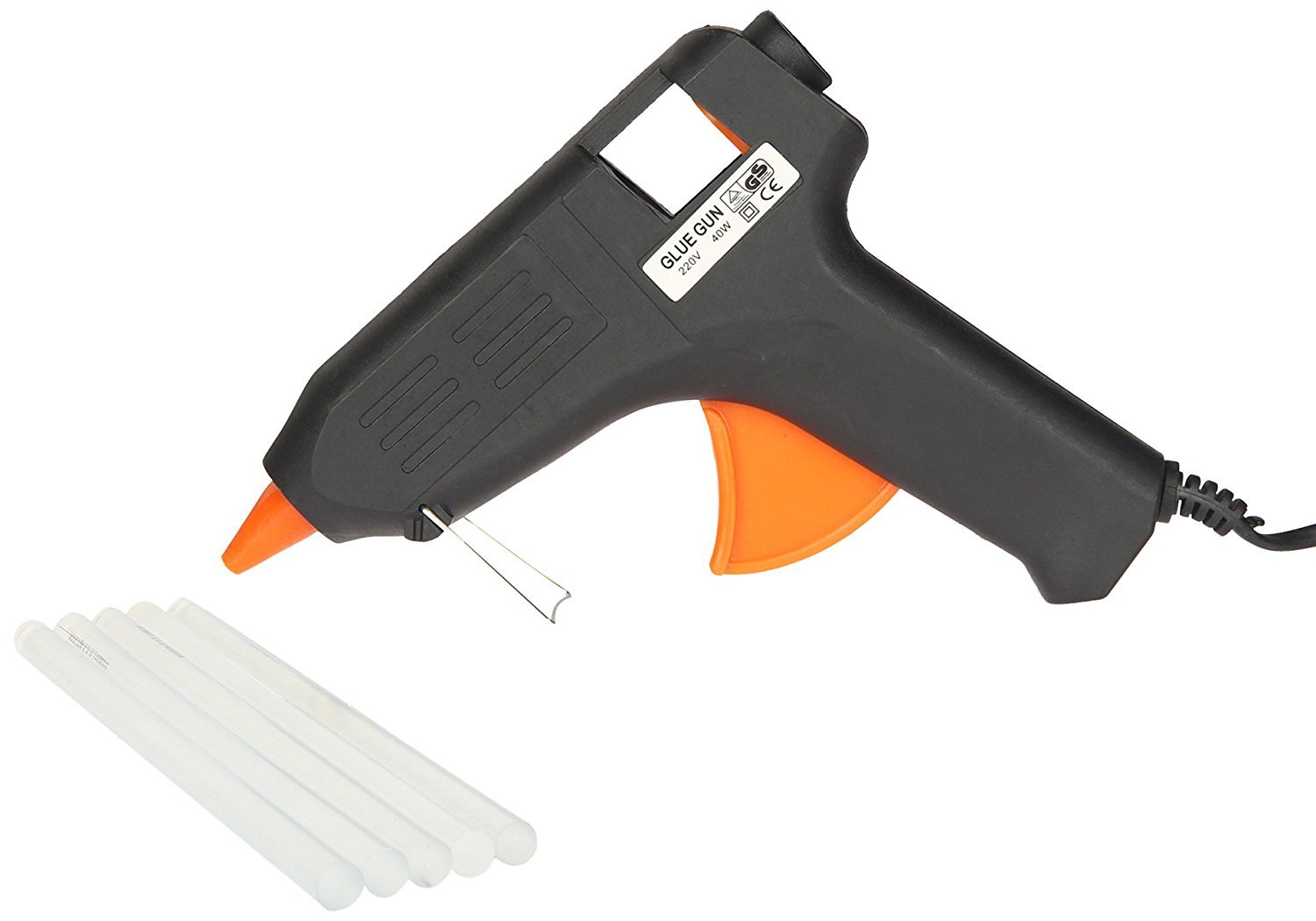 Spartan PT 40 Watt Glue Gun With Spartan Glue Stick/5 Pieces Of 8-Inch Glue Sticks