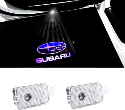 Amazon Colorbuy カーテシライト カーテシ Ledロゴ カーテシランプ Subaru スバル フォレスター アウトバック レガシィ B4 Xv インプレッサ G4車用 Subaru 1 カーテシーランプ 車 バイク