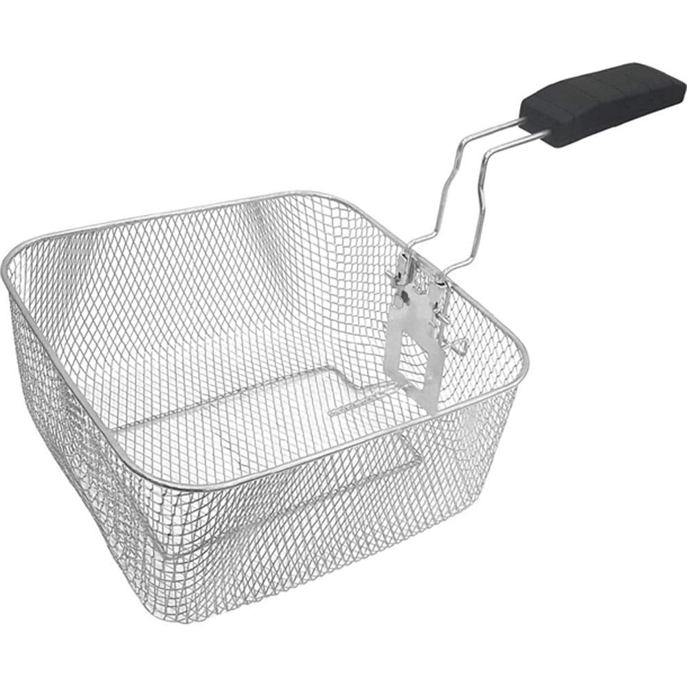 Caterlite Fryer Basket for Single Tank Countertop Fryer - Ideal for Fries, Doughnuts Basket Replacement Part AA473
