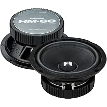 Deaf Bonce 6.5" 150W RMS 4-Ohm Mid-Bass Car Audio Speakers Pair