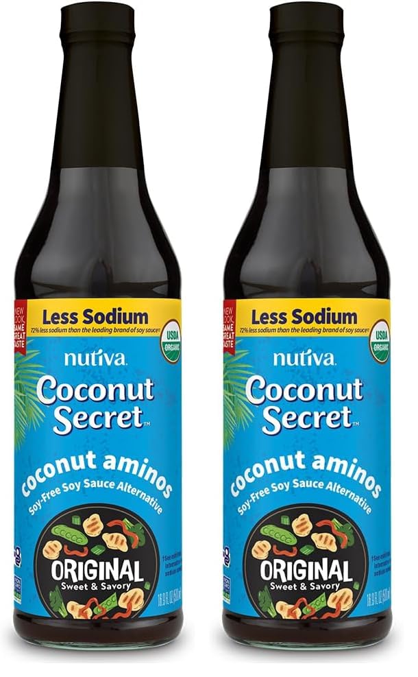 Coconut Secret Coconut Aminos - 16.9 fl oz - Low Sodium Soy Sauce...