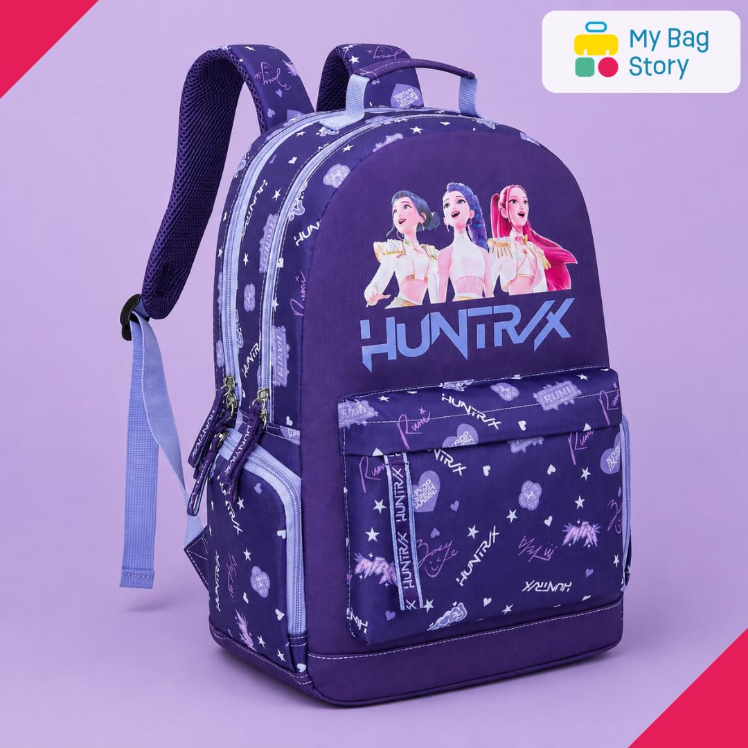 KPop Demon Hunters | Sac à dos K-pop | 43 cm | Violet