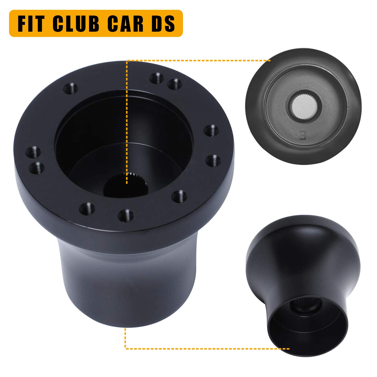 Club Car DS Golf Cart Steering Wheel Adapter Golf Steering Wheel