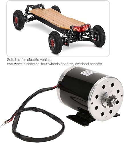 Miniatura 6 de Scooter eléctrico de 12 V 500 W, motor cepillado Keenso para vehículos eléctricos de metal de alta velocidad de gran potencia, multiusos, cepillado