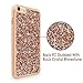 iPhone 6 Plus, iPhone 6S Plus Case, Cellularvilla [Dual Layer Protective ] Luxury Bling Jewel Rock Crystal Rhinestone Diamond Case Cover for Apple iPhone 6 Plus / 6S Plus 5.5 inch (Champagne Gold)