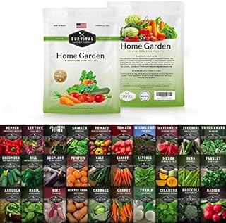 Survival Garden Seeds Home Garden Vegetable, Fruit & Herb Seed Bank Kit - 30 Pack - 18,500+ Non-GMO Heirloom Seeds Per Seed Vault - Grow Your Own Survival Food - Essential Emergency Preparedness Gear