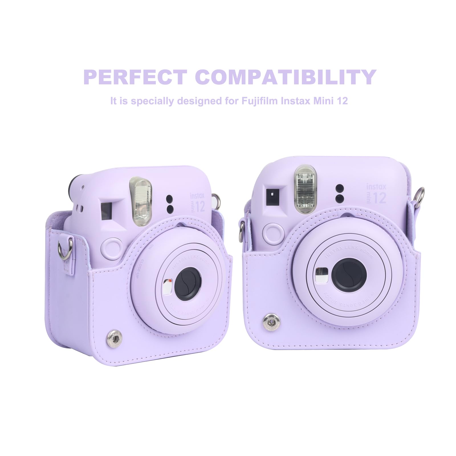 12 in 1 Accessories Kit for Fujifilm Instax Mini 12 Instant Camera with Camera Case 12 in 1 Accessories Kit for Fujifilm Instax Mini 12 Instant Camera with Camera Case