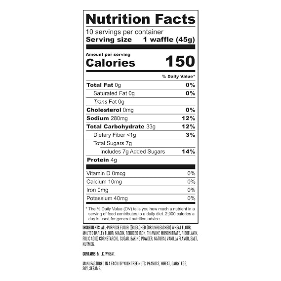 Sur La Table Belgian Waffle Mix, Premium Mix for Light, Crispy Belgian Waffles with Deep Pockets, Just Add Wet Ingredients