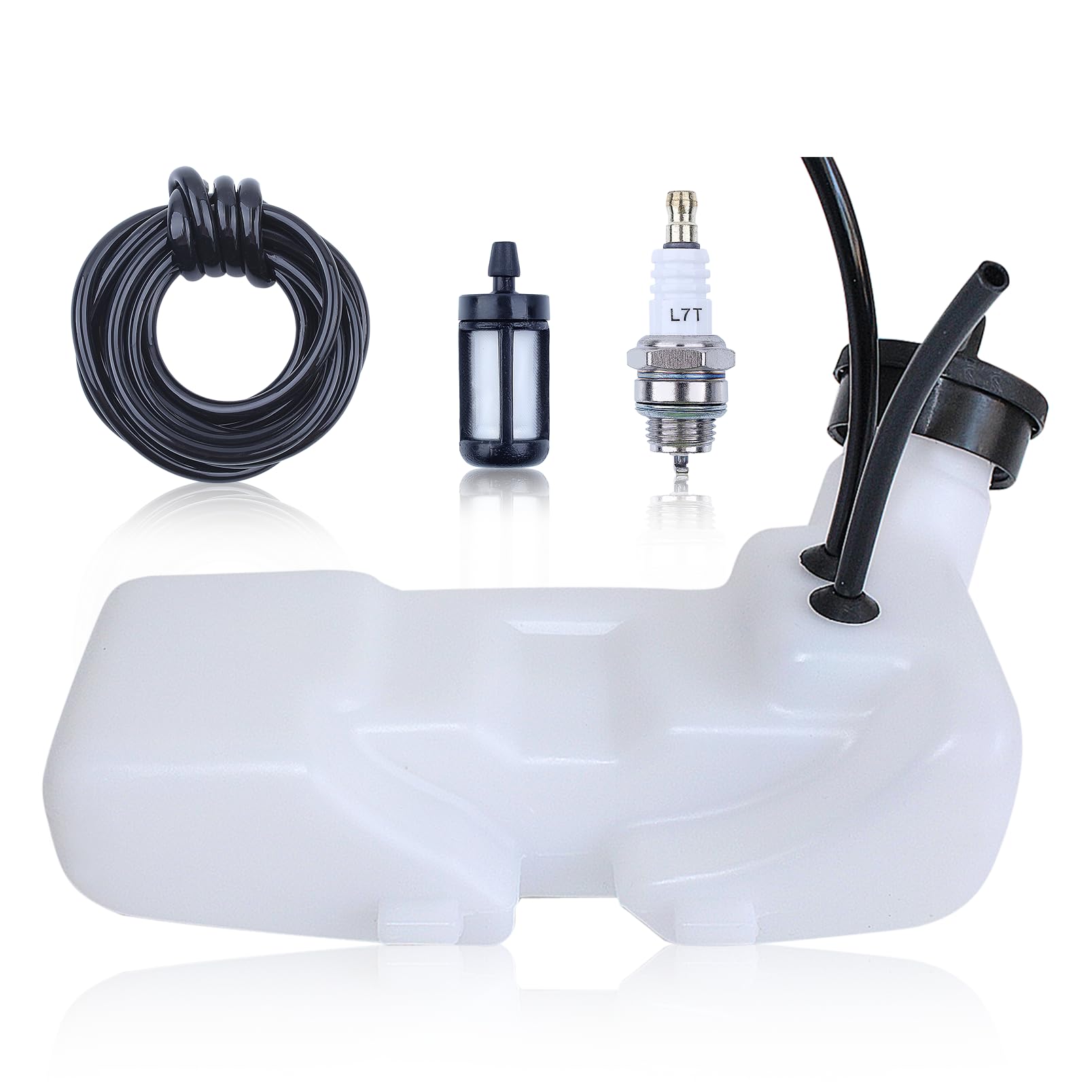 Kraftstofftank für Stihl FS80 FS80R FS85 HT75 FC75 FC85 FS75 KM85 FS74 FH75 KW85 Freischneider, Ersatz für 4137 350 0410