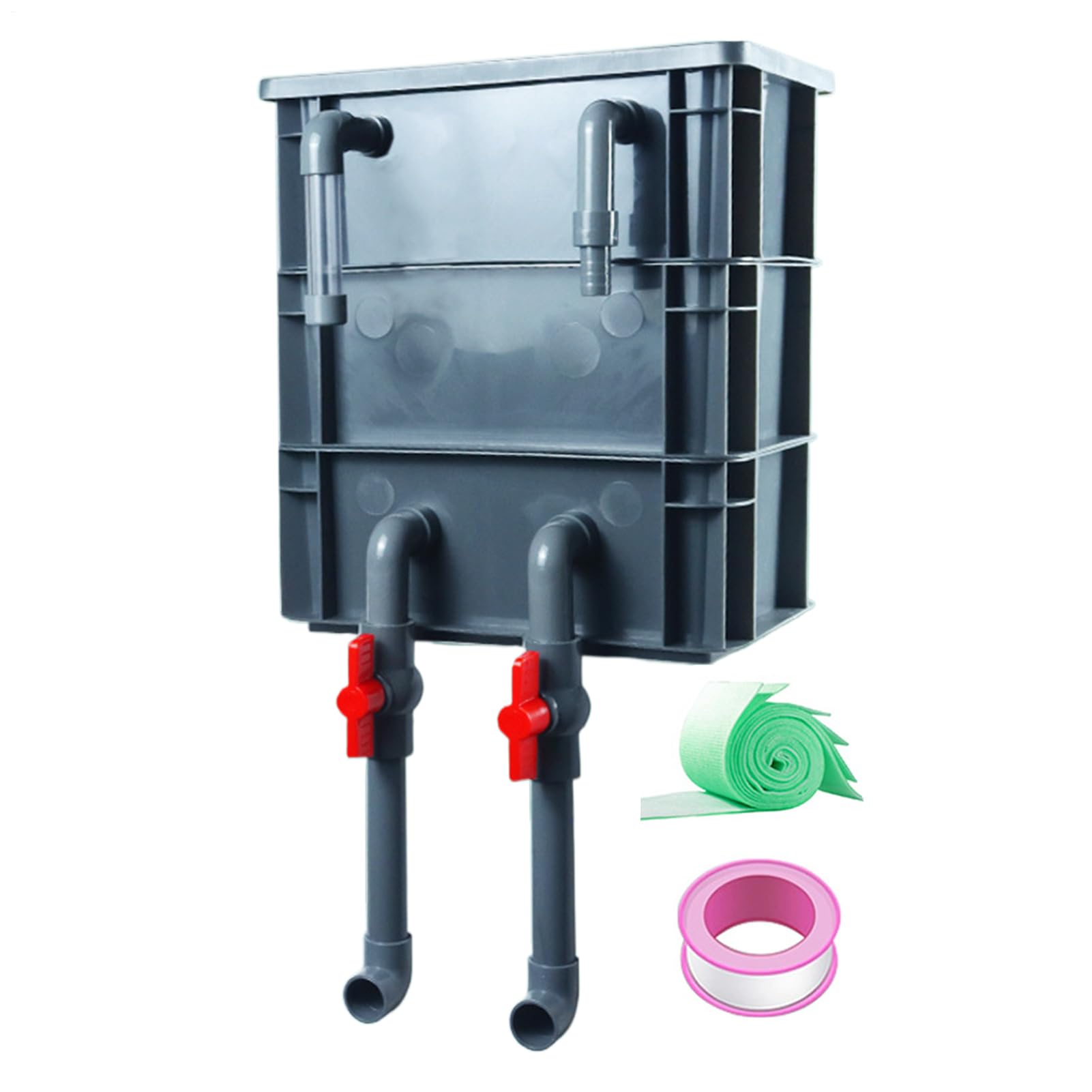 Gartenteichfilterbox Langlebige Multifunktionale Filtermedien | Filtergehäuse für Aquarium für Süß- und Meerwasser Zuhause Indoor Schlafzimmer Wohnzimmer Büro