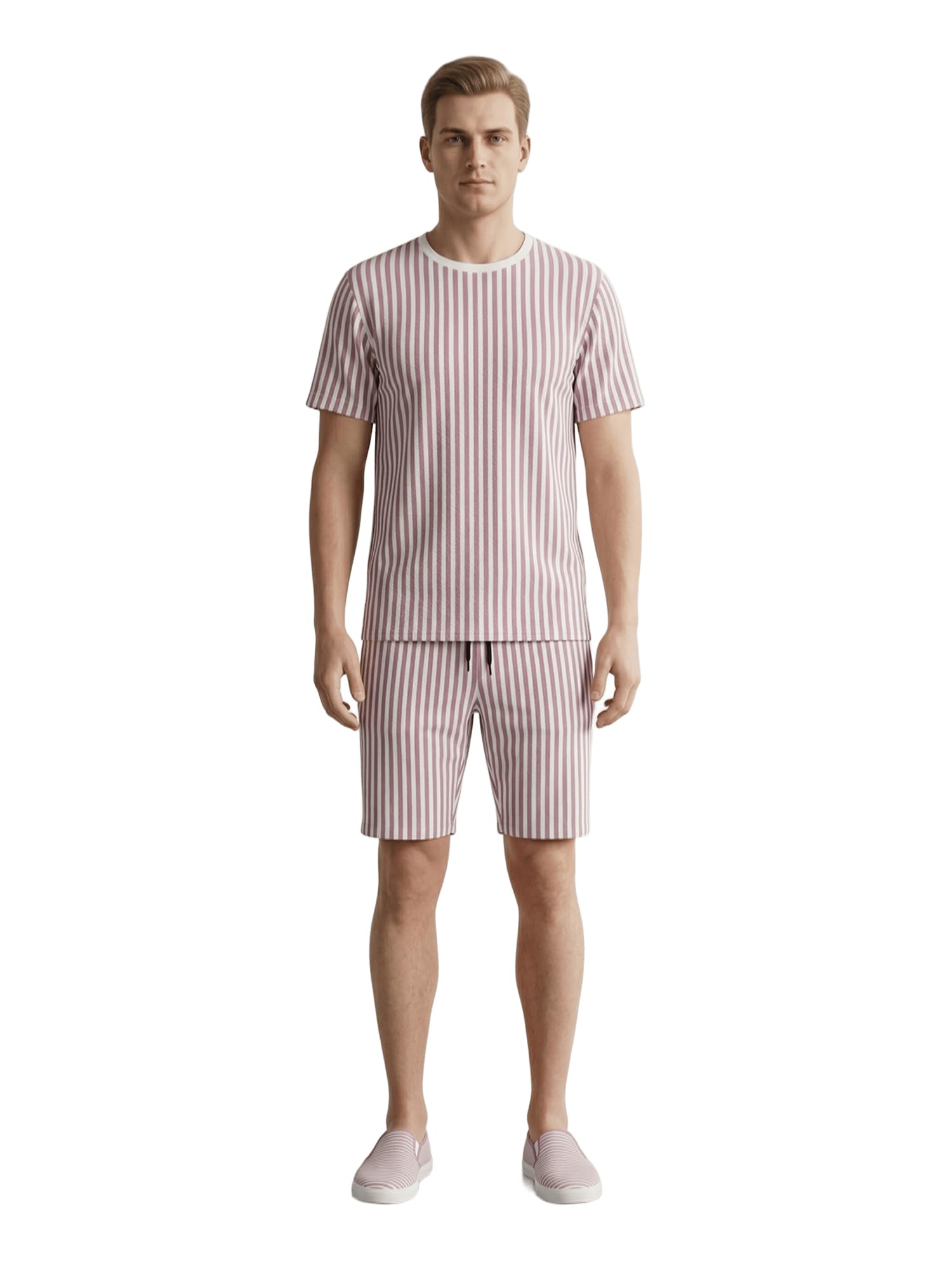 Dollar Men Co-Ord Set | Polyester Shorts + T-Shirt | Regular Fit, Quick Dry & Breathable | Gym, Casual & Sportswear | Pack of 1-image-25
