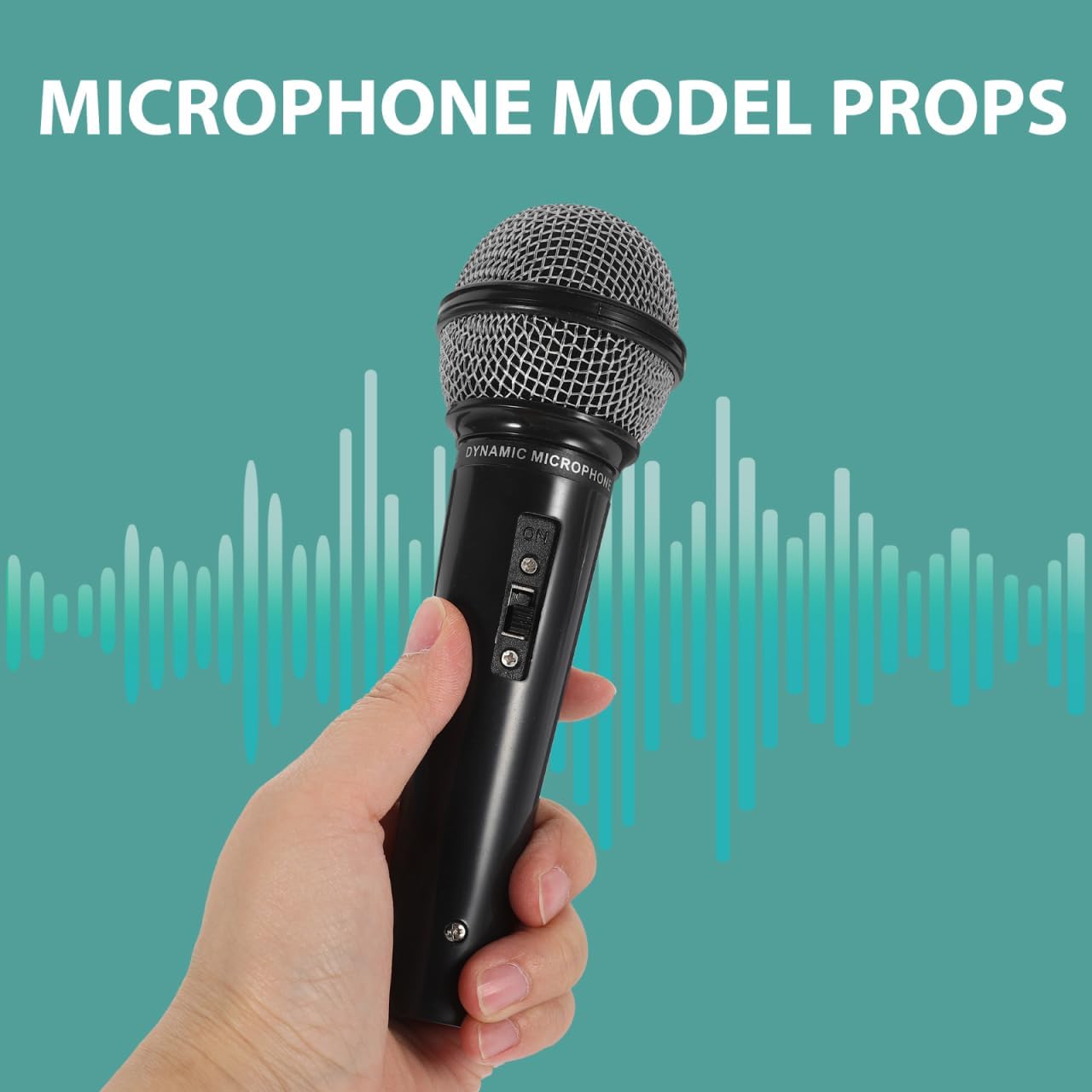 IMIKEYA Kids Microphone Prop: Pretend Microphone Toy Plastic Fake Microphones Prop Pretend Play Microphones for Kids Boys Girls Birthday Party Favors Halloween Costume - Image 9
