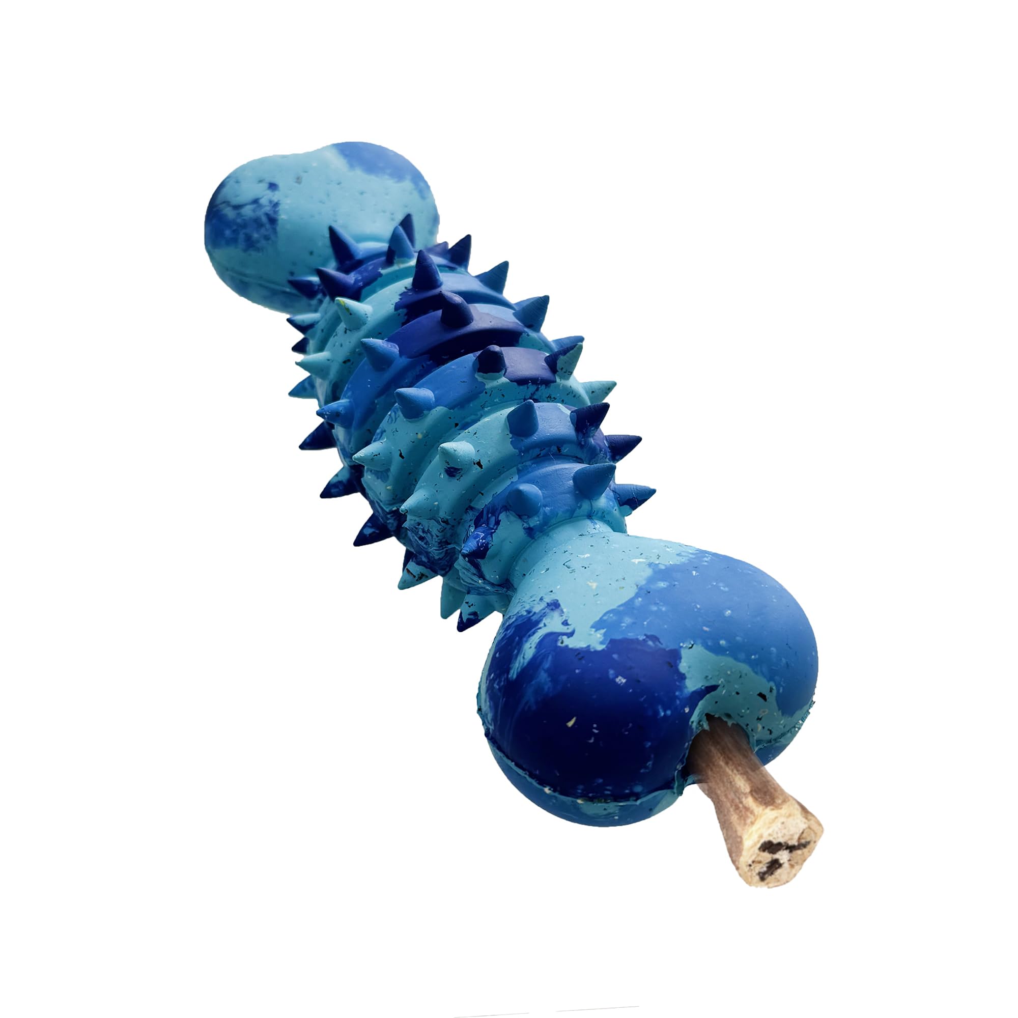 Max Fusion Made with Nike Grind Spike Bone Dog Toy, Tough & Durable Interactive Rubber Chew Toys, Arlee Home & Pet