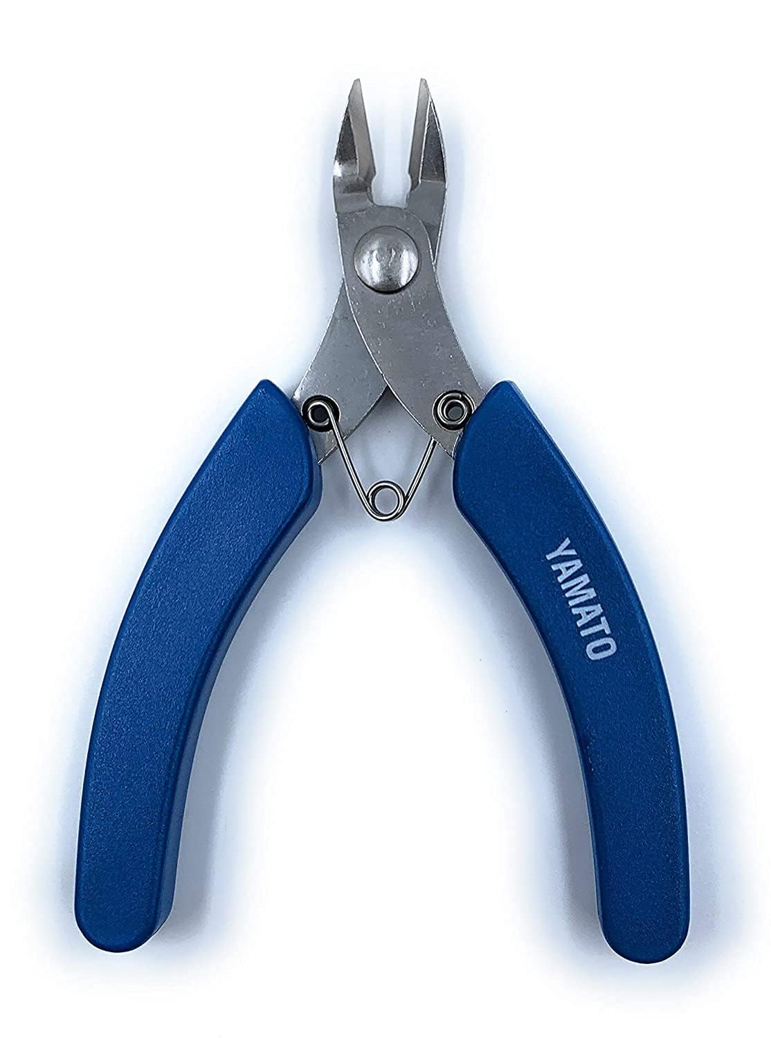 StainlessSteel Mini Diagonal Nipper Wire Cutter Plier 4" Multipurpose for Wire Cable Cutting,Jewellery Making&Repair,Electronic,WatchMaking,HobbyCraftsDIY(Pack of 1)(Yamato)