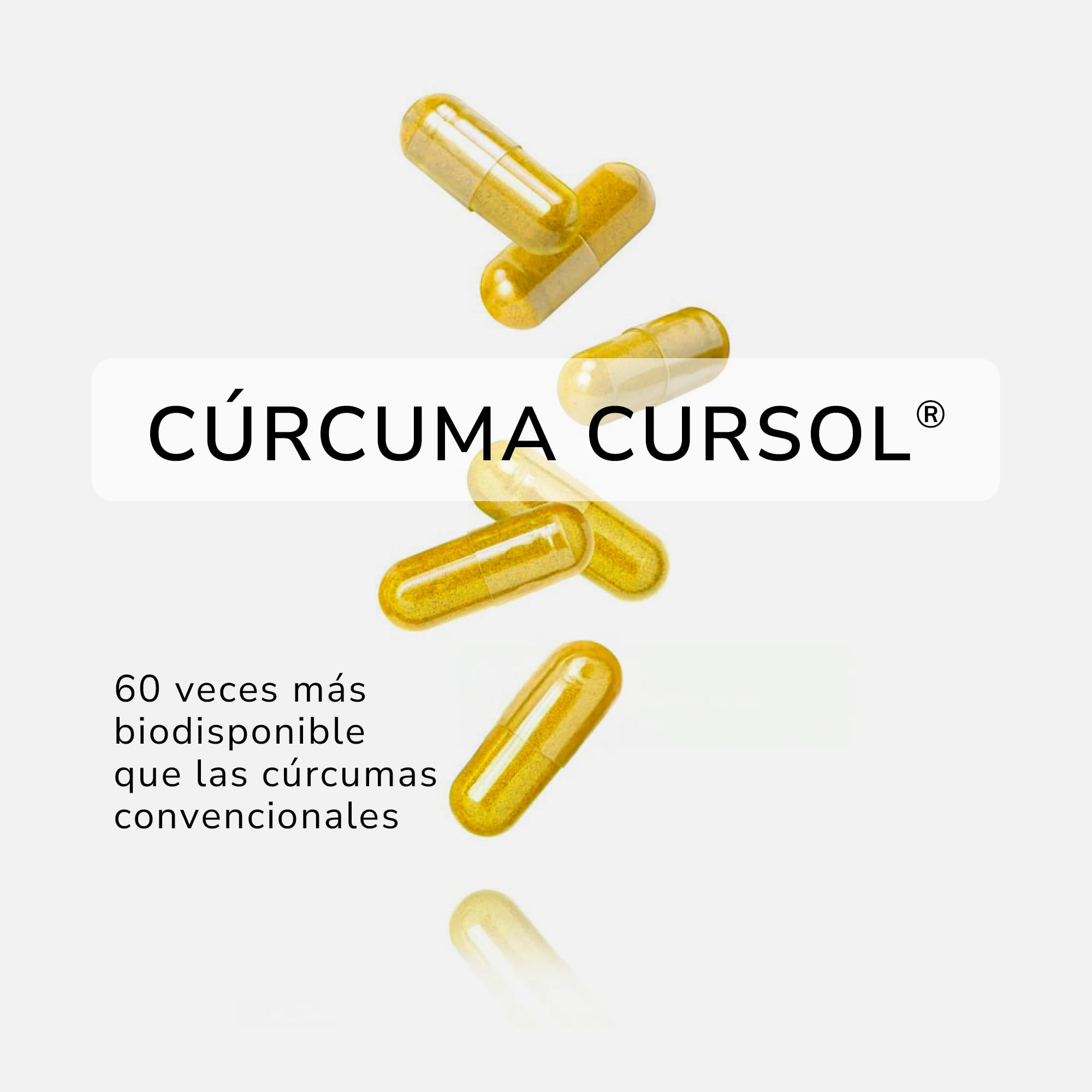 BESTME - Cúrcuma Curcumina con Pimienta Negra y Piperina X8 Absorción Cursol (Alta Potencia) Apoyo Antioxidante y Digestivo, 60 Cápsulas Naturales y sin Aditivos
