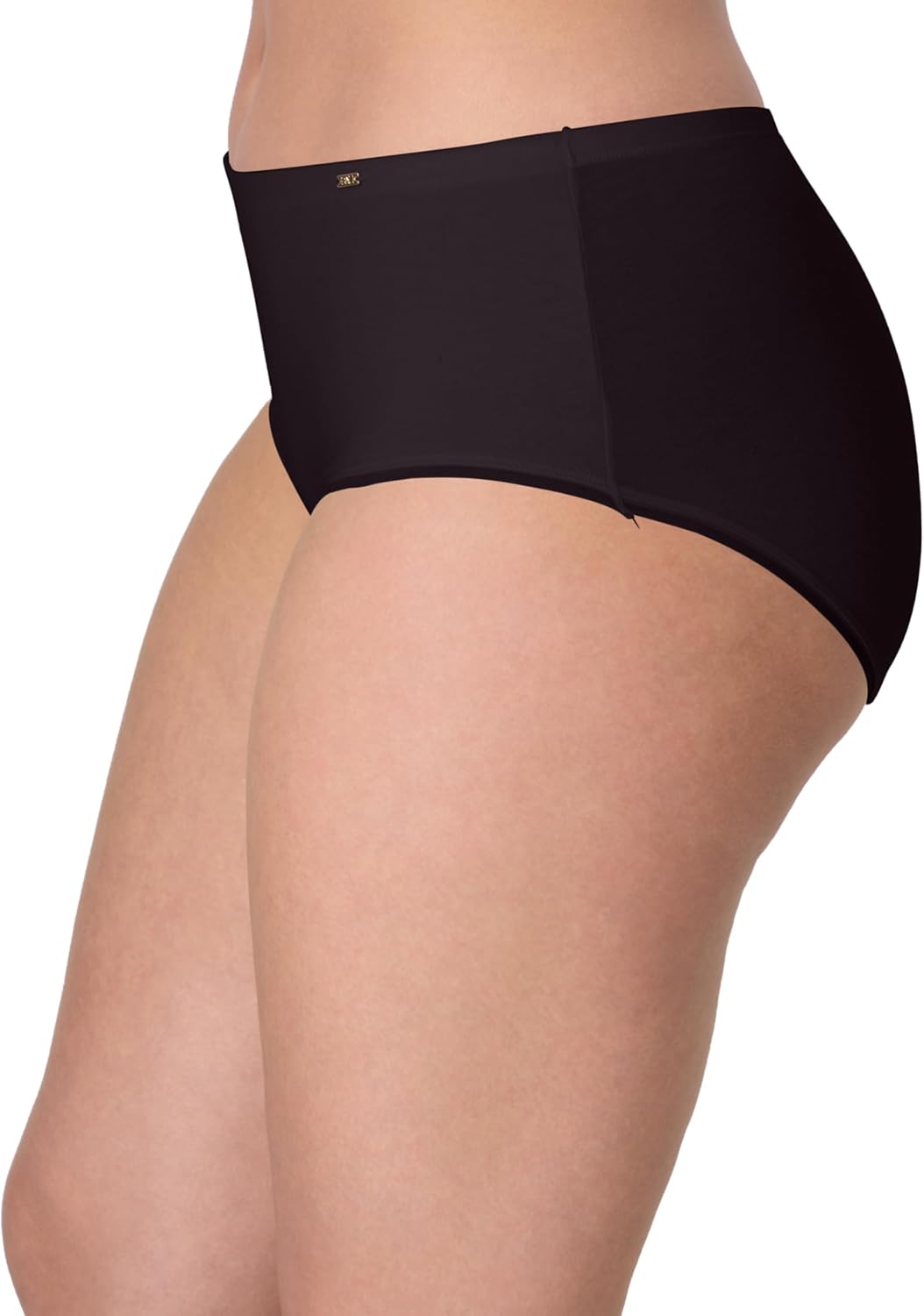 Bali womens Underwear Hipster Pack, Lux Cotton Essentials Hipster Underwear, Moisture-wicking, Tummy Control, 3-pack - Image 3