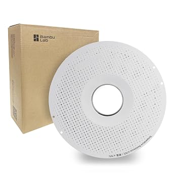 Original Bamboo Filament Reusable Spool Core Detachable for Bamboo Lab AMS Filament of P1S/P1P/A1/A1Mini/ X1/X1C H2D Combo,Temperature Resistant70, Recyclable Material