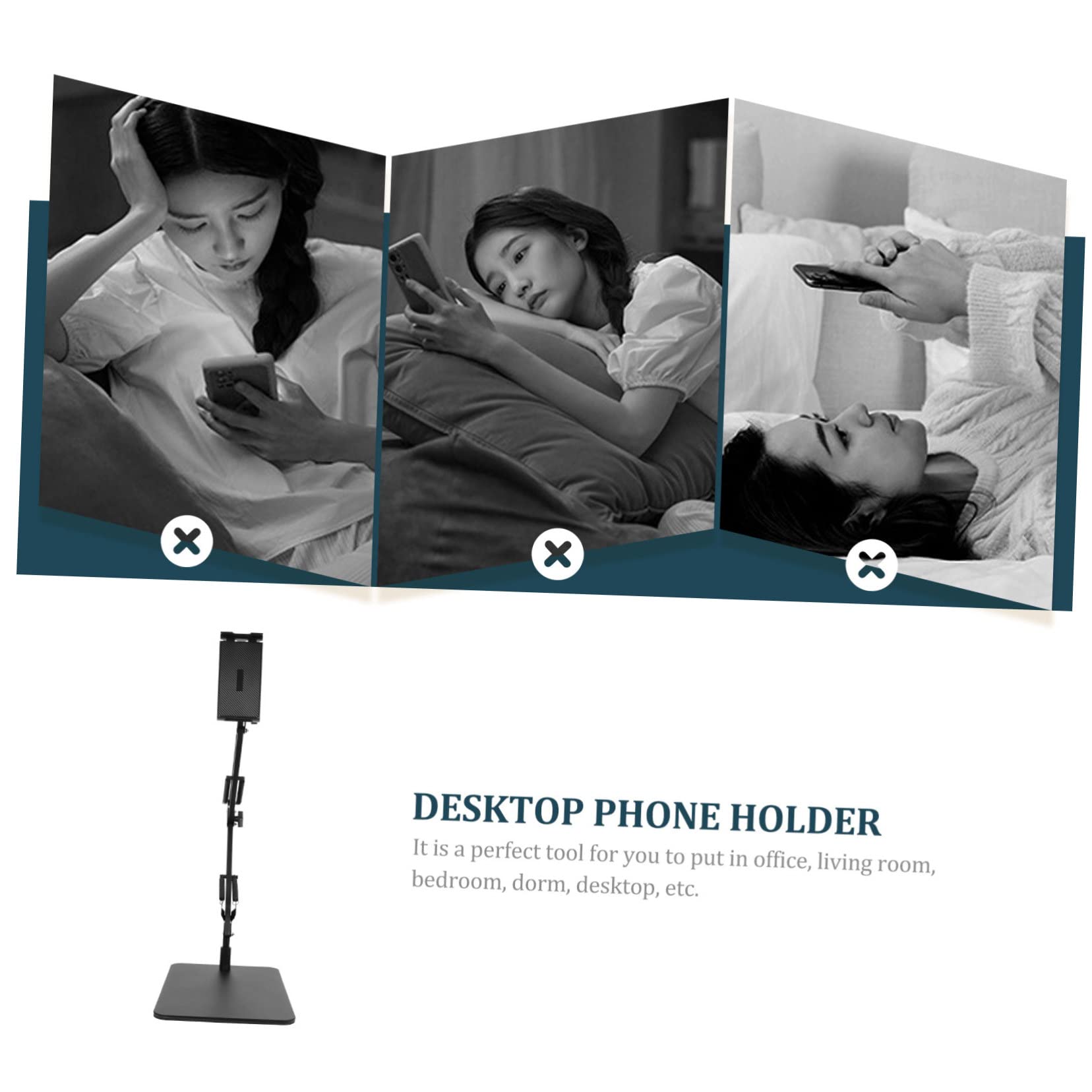 Angoily Soporte para Móvil Flexible Soporte De Escritorio Tableta Pc Ajustable