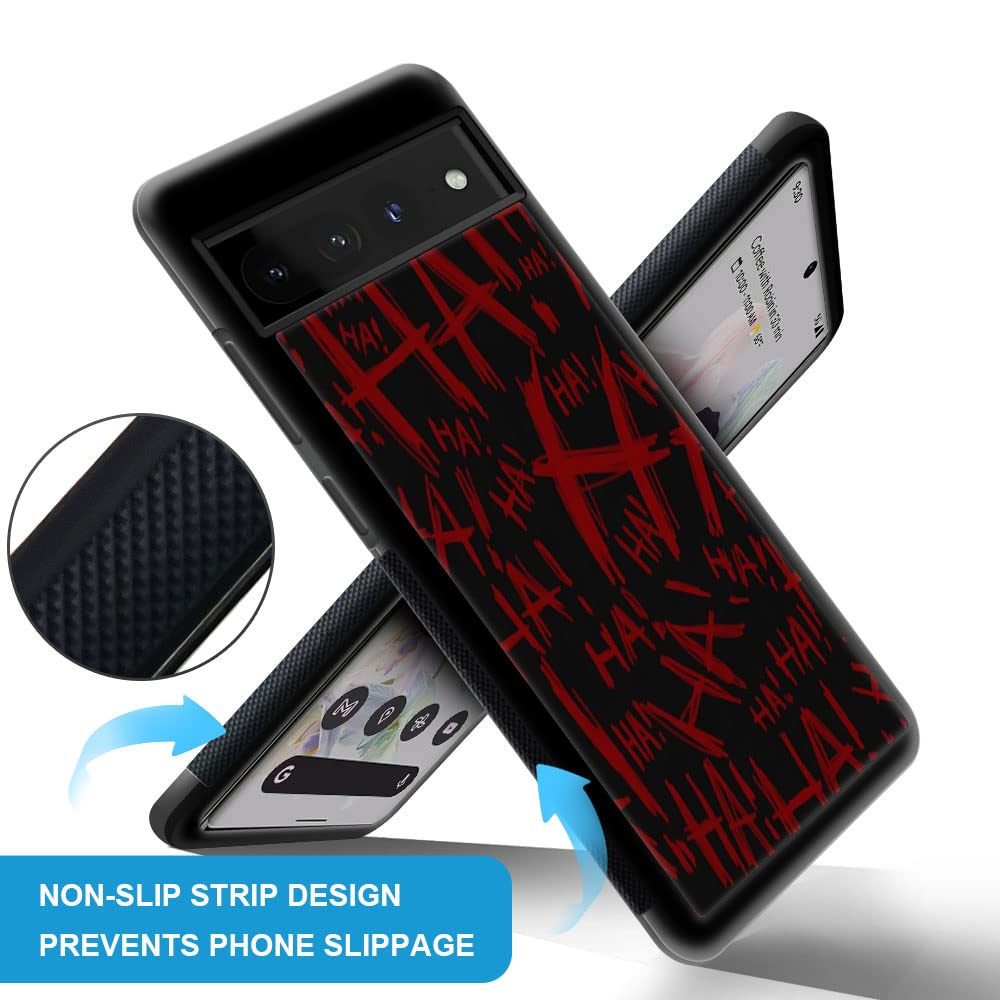Handyhülle Für Google Pixel 9 – Joker-Design, 360° Schutz, Rutschfest, Silikon