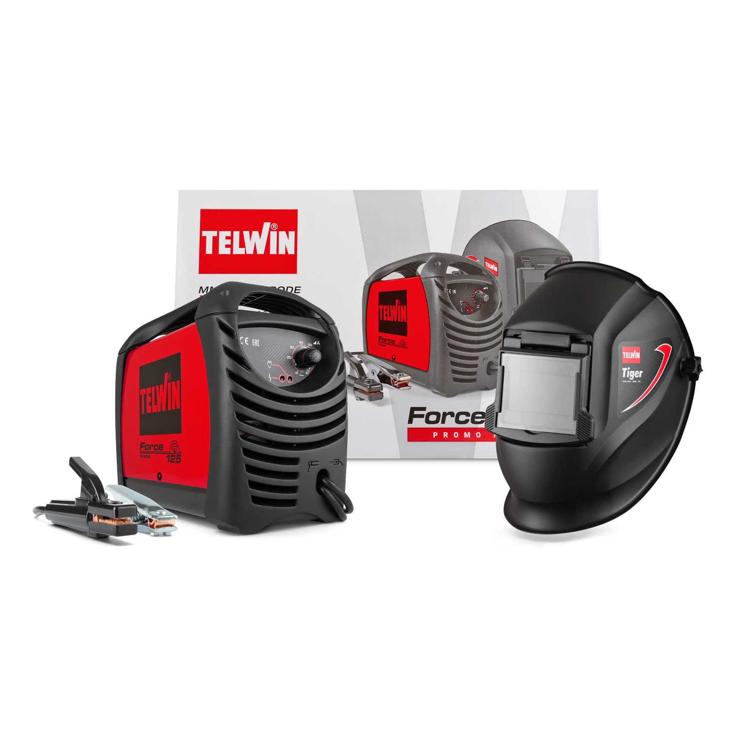 Image secondaire de Telwin Force 125 Poste de Soudage Inverter à Electrode Fourni avec Masque
