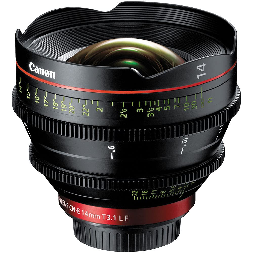 Amazon.com : Canon CN-E 14mm T3.1 L F Cinema Lens (EF Mount