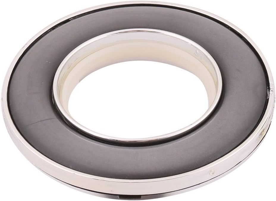 Acrylic Home Bedroom Round Window Curtain Rod Hanging Eyelet Ring 40pcs Dark Gray (id: 7e5 4fd df9 f42 16b