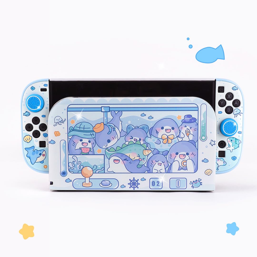 Amazon.com: BelugaDesign Shark Switch 2 Bundle | Kawaii Blue