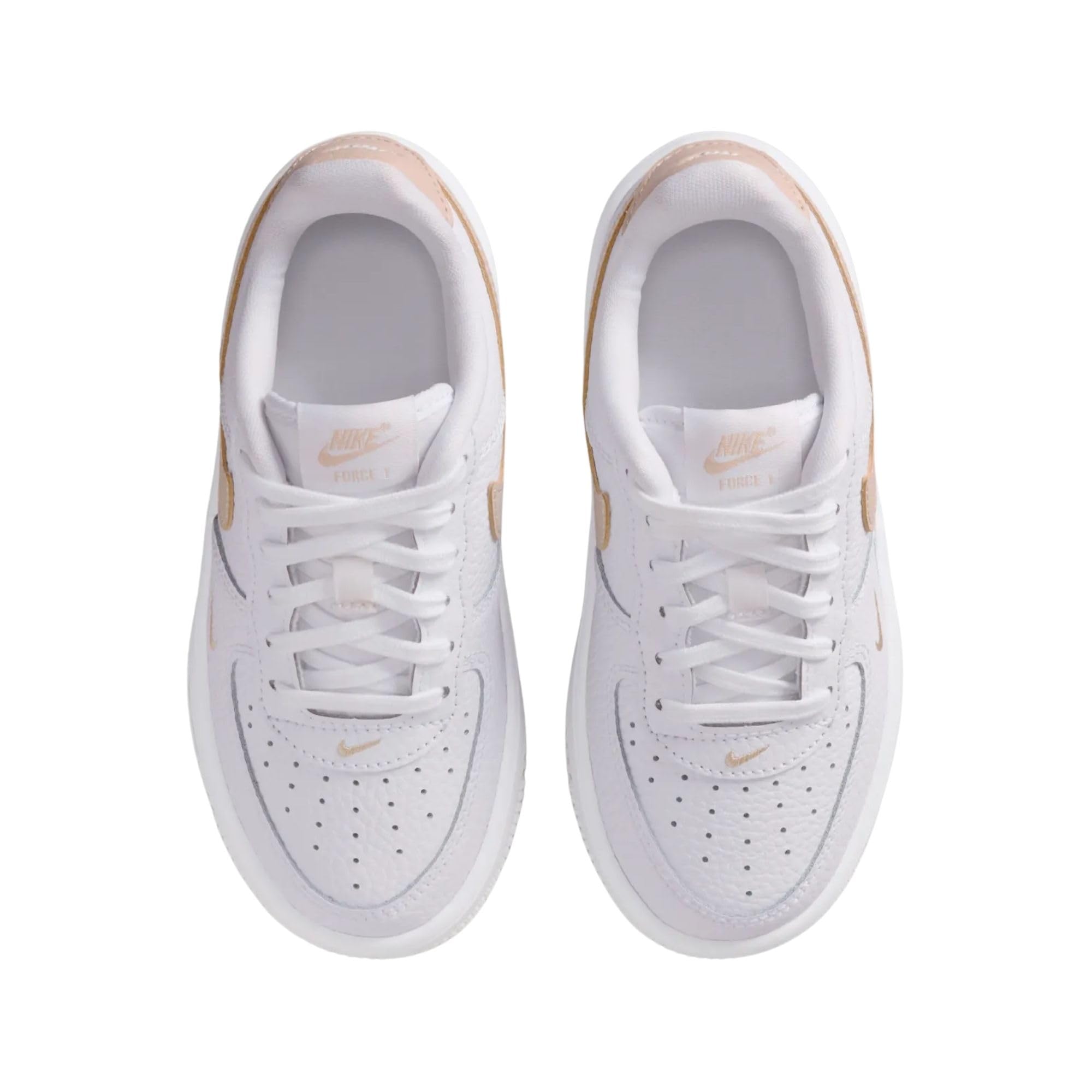 NIKE Scarpe Force 1 Low Ms (PS) Codice IO7401-102 Bianco Bambini