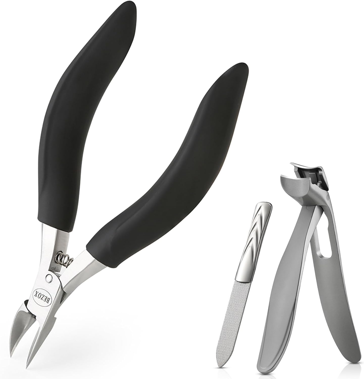 BEZOX Toenail Clipper for Thick Nails Ingrown Nail Clippers for Seniors