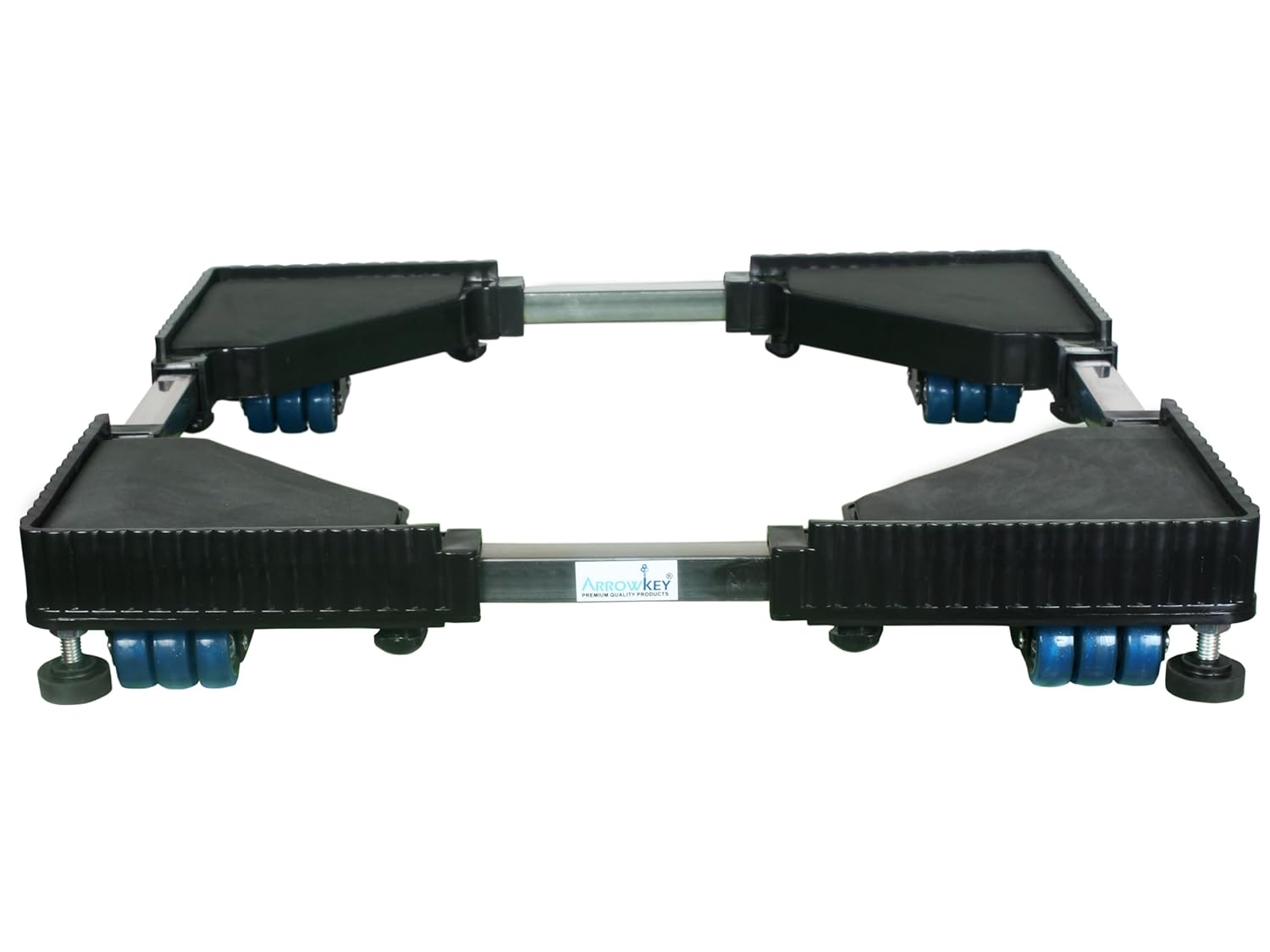 Product image of Premium Heavy Duty Adustustable 24 Wheel Stand/Trolley Suitable for Front/Top Load Washing Machine/Refrigerator/Dishwasher/Fridge Stand/Trolley,Capacity Upto 250 Kg,