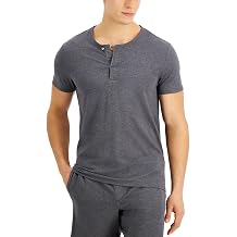 Alfani Mens Pajama Sleepwear Sleep Shirt