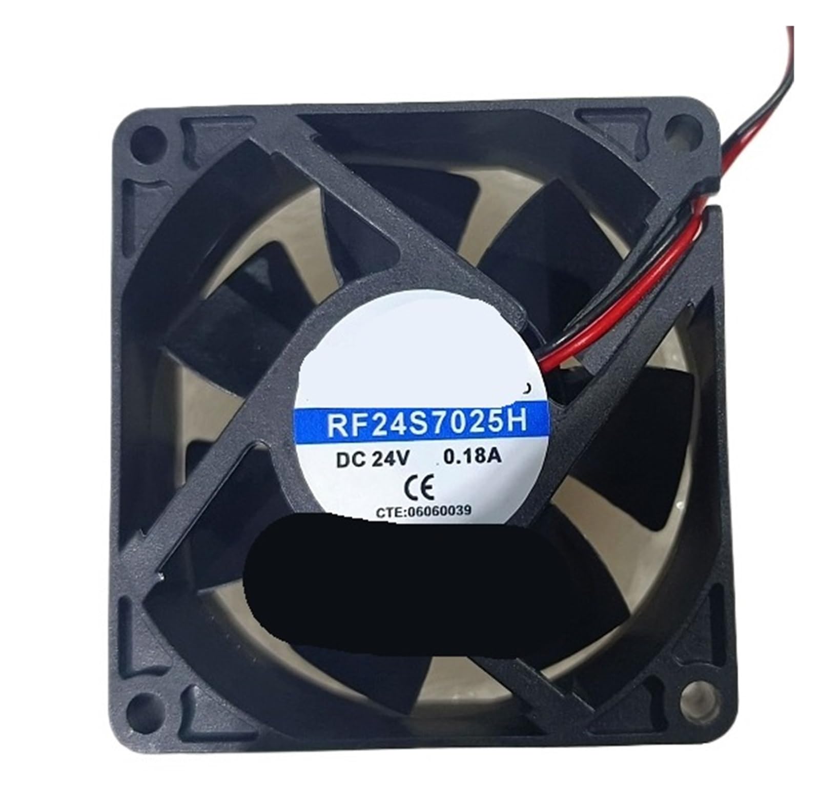 Ventilateur de serveur RF24S7025H DC 24V conçu pour la haute durabilité
