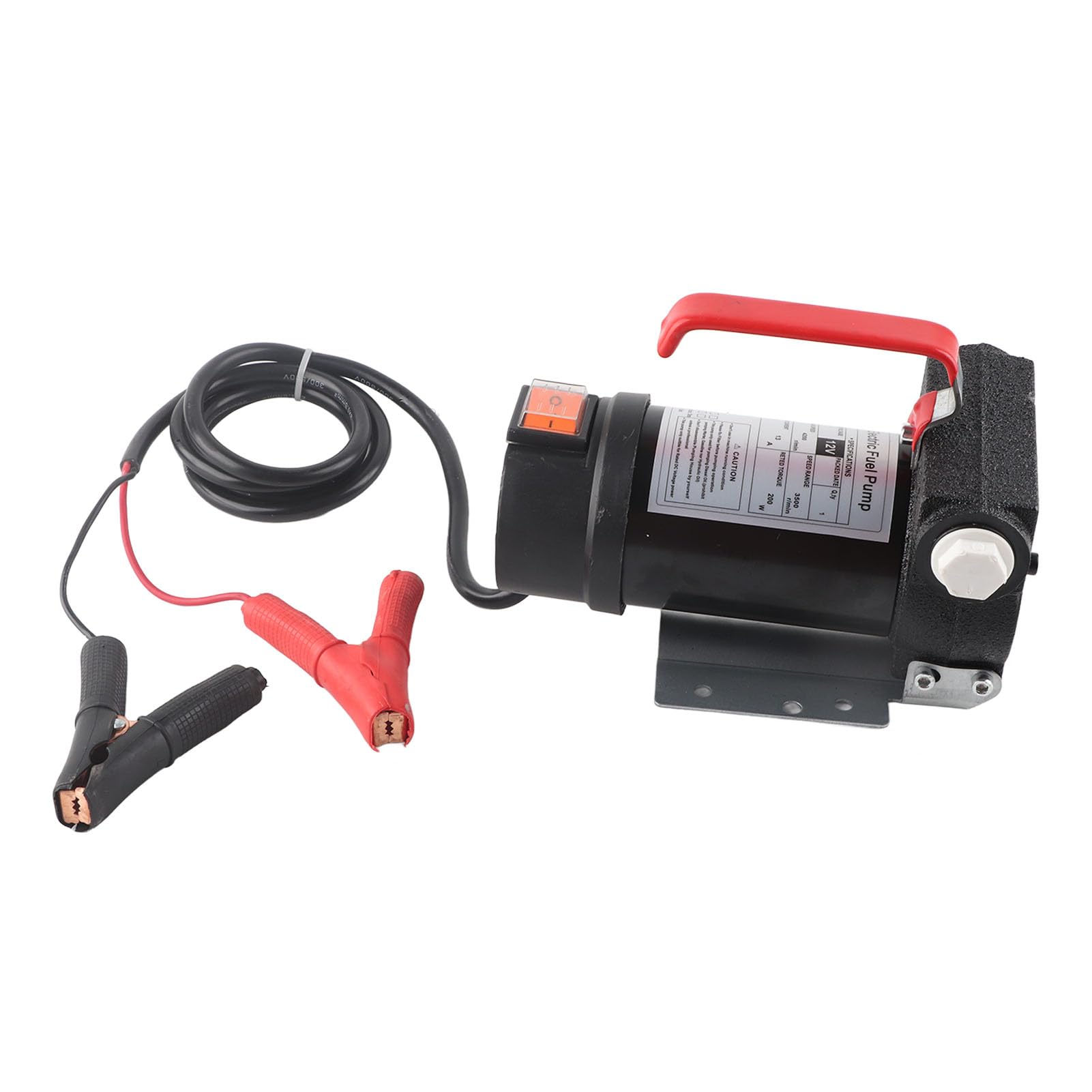 Dioche Succión 12V Portátil Nueva Bomba Extractora de Fluido Eléctrica de 12V - Transferencia Eficiente de Aceite y con Válvula de Derivación Incorporada - Bomba Portátil y Versátil para el Hogar,