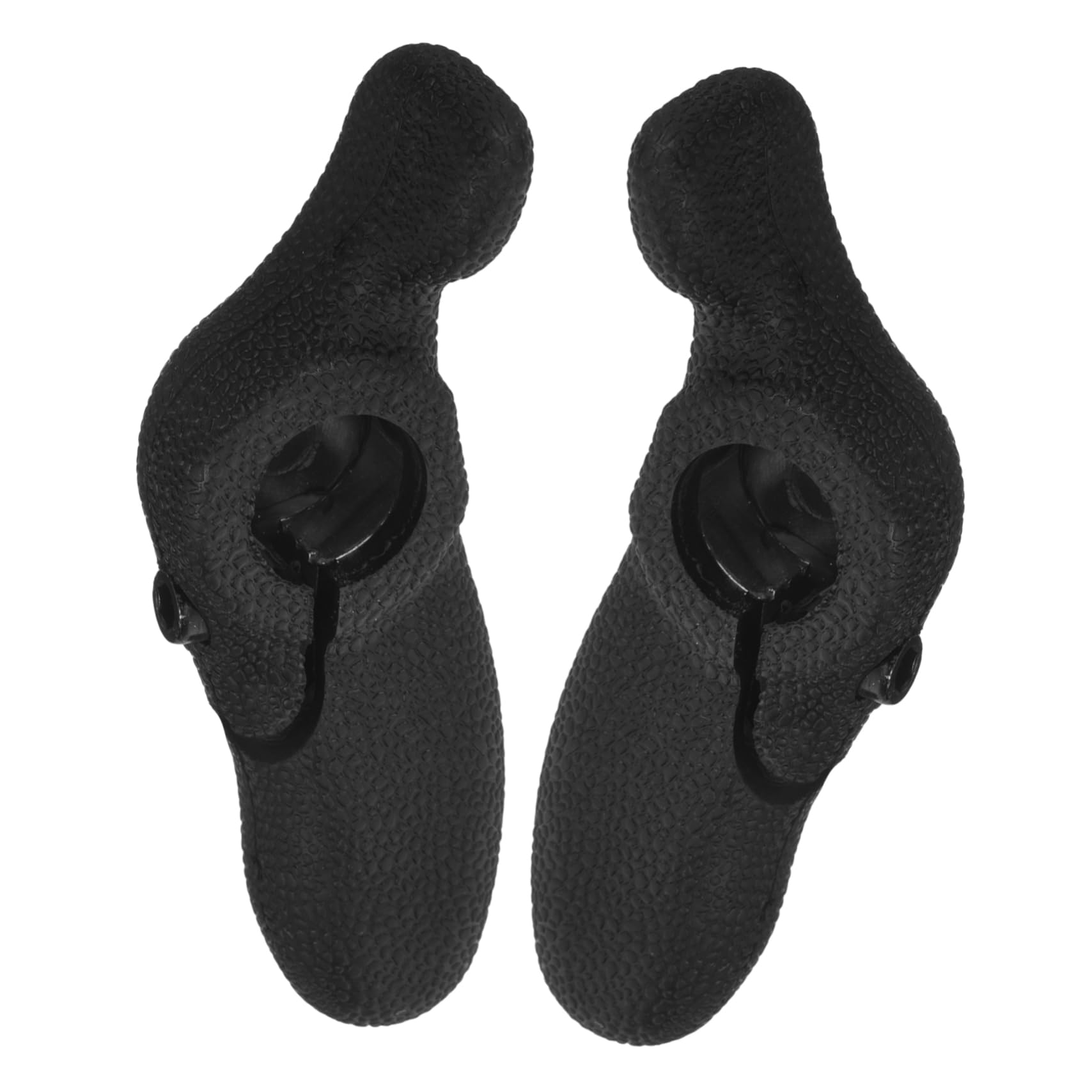 TOYANDONA Guidon De Vélo De Montagne Poignées De Couverture De Guidon De Vélo Poignées De Vélo Guidon pour VTT Poignées De Guidon VTT Guidon pour Vélo Guidons VTT Noir Caoutchouc