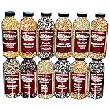 Amish Country Popcorn | 12-14 oz Bottles | Popcorn Kernel Variety Bundle | Old Fashioned, Non-GMO and Gluten Free (12-14 oz Bottles)