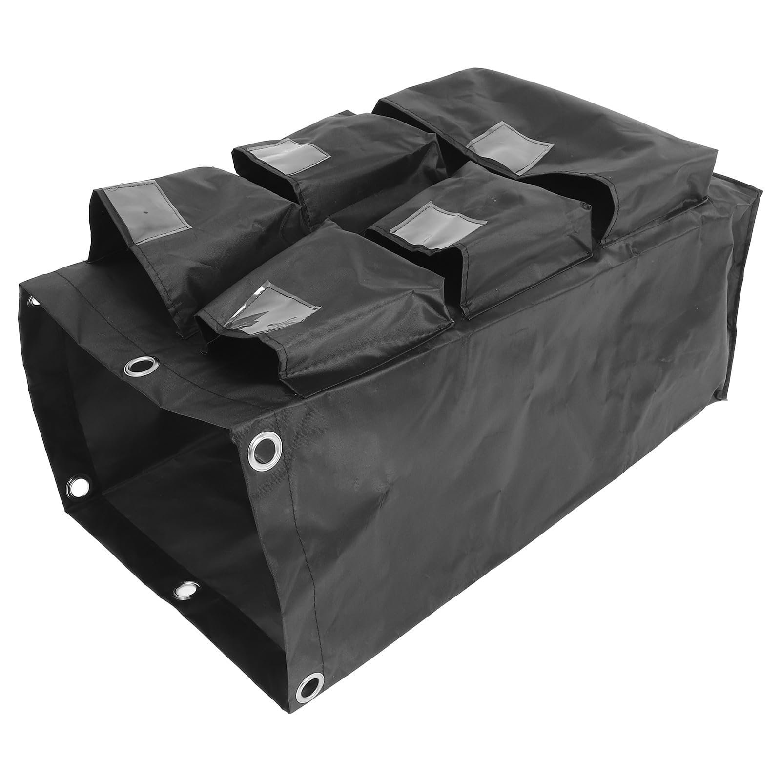 Bolsa de carro de limpieza para sustitución de sacos rotos con 5 bolsillos organizadores