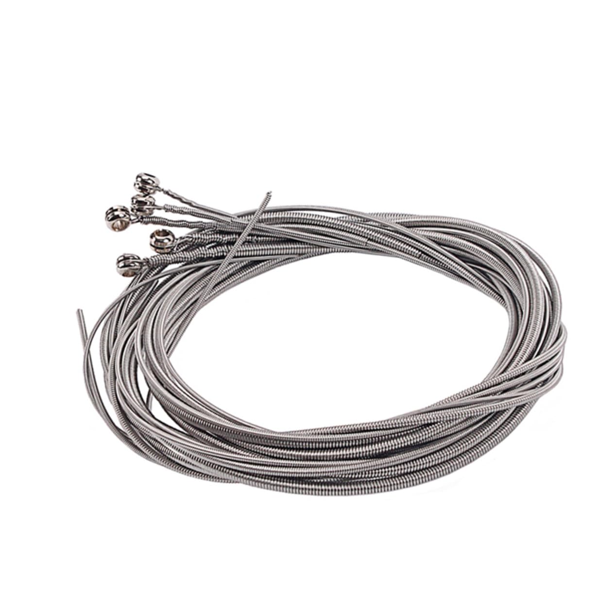 FAVOMOTO 5-piece Stainless Steel Bass Strings Set for Bass Guitar Replacement Parts Accessories