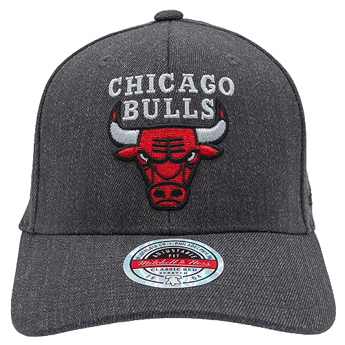 Casquette Chicago Bulls Mitchell & Ness snapback grise anthracite ajustable - 3