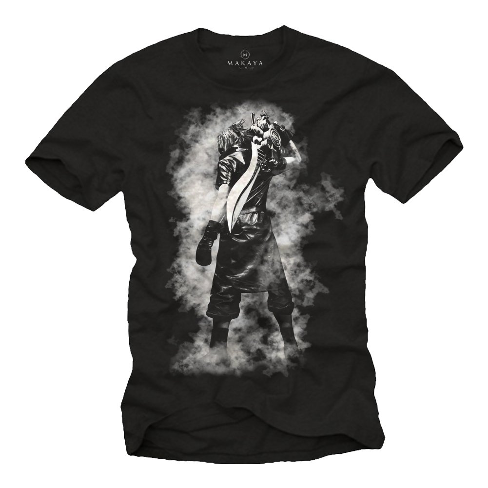 MAKAYA Camisetas Frikis Hombre - Fantasy T-Shirt Videojuegos