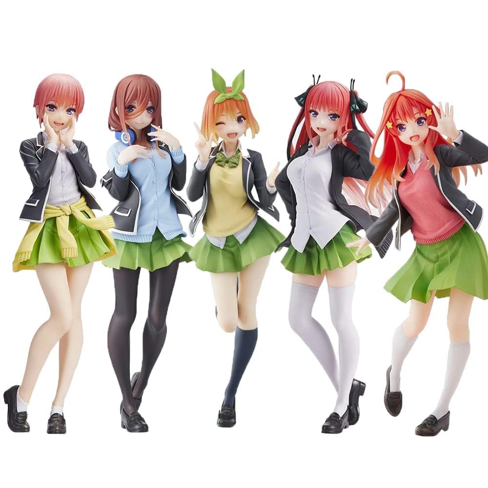 Amazon.co.jp: アニメフィギュア 五等分の花嫁 5個/セット、LCDGTJ